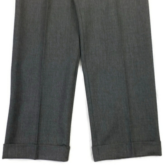 Giorgio's of Palm Beach Heathered Gray Wool Blend Career Dress Pants Womens 6 - Picture 11 of 14